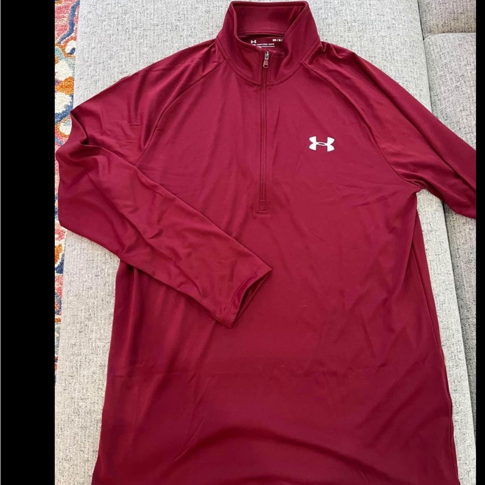 UNDER ARMOR MEN M HALF ZIP